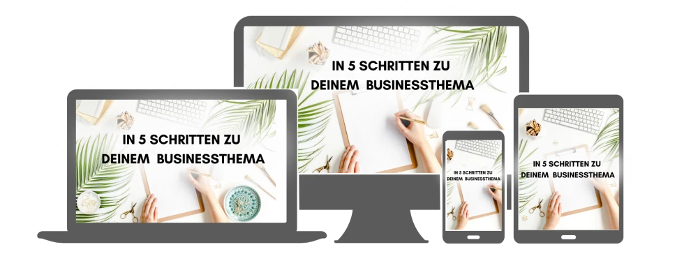 Mockup Businessthema